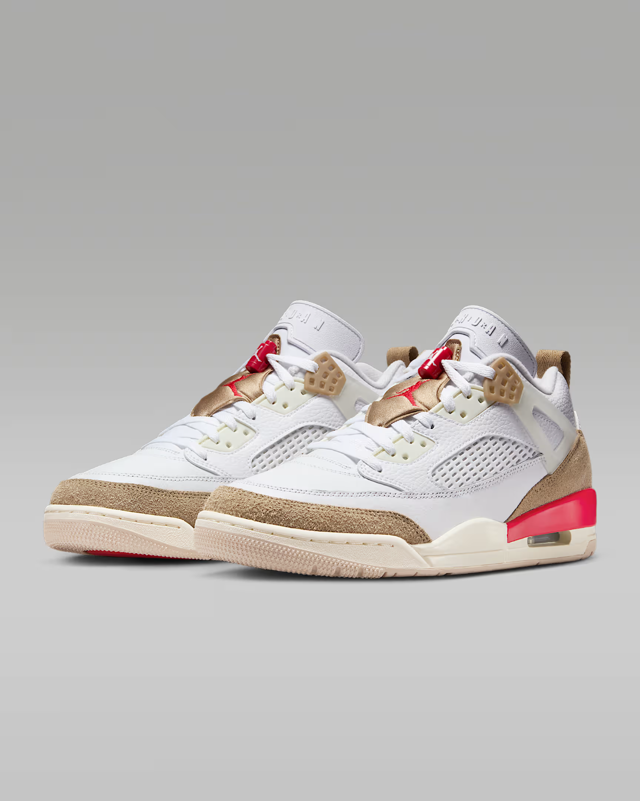 FQ1759-105 Nike Jordan Spizike Low White Desert Camo Sail Fire Red (Men's)