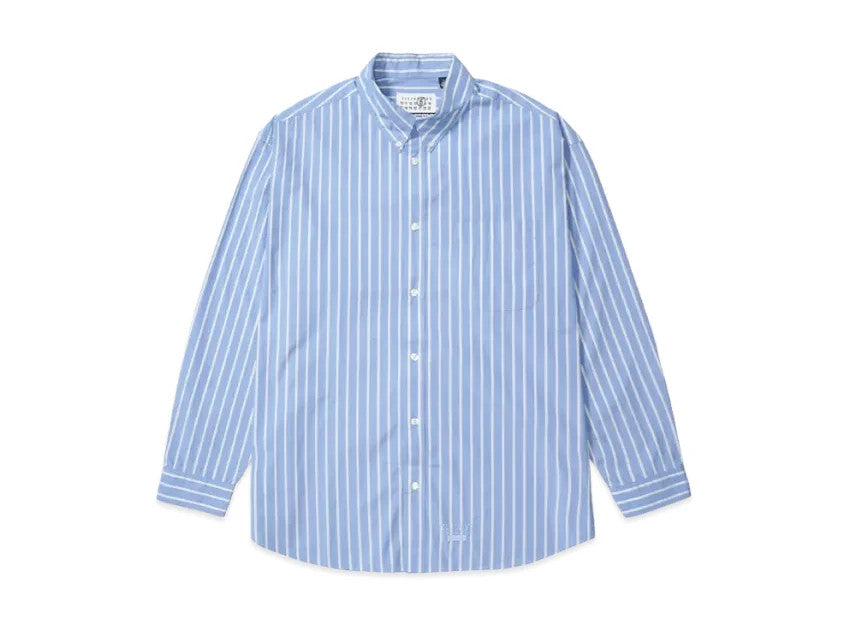 Supreme x MM6 Maison Margiela Stripe Shirt "Blue"