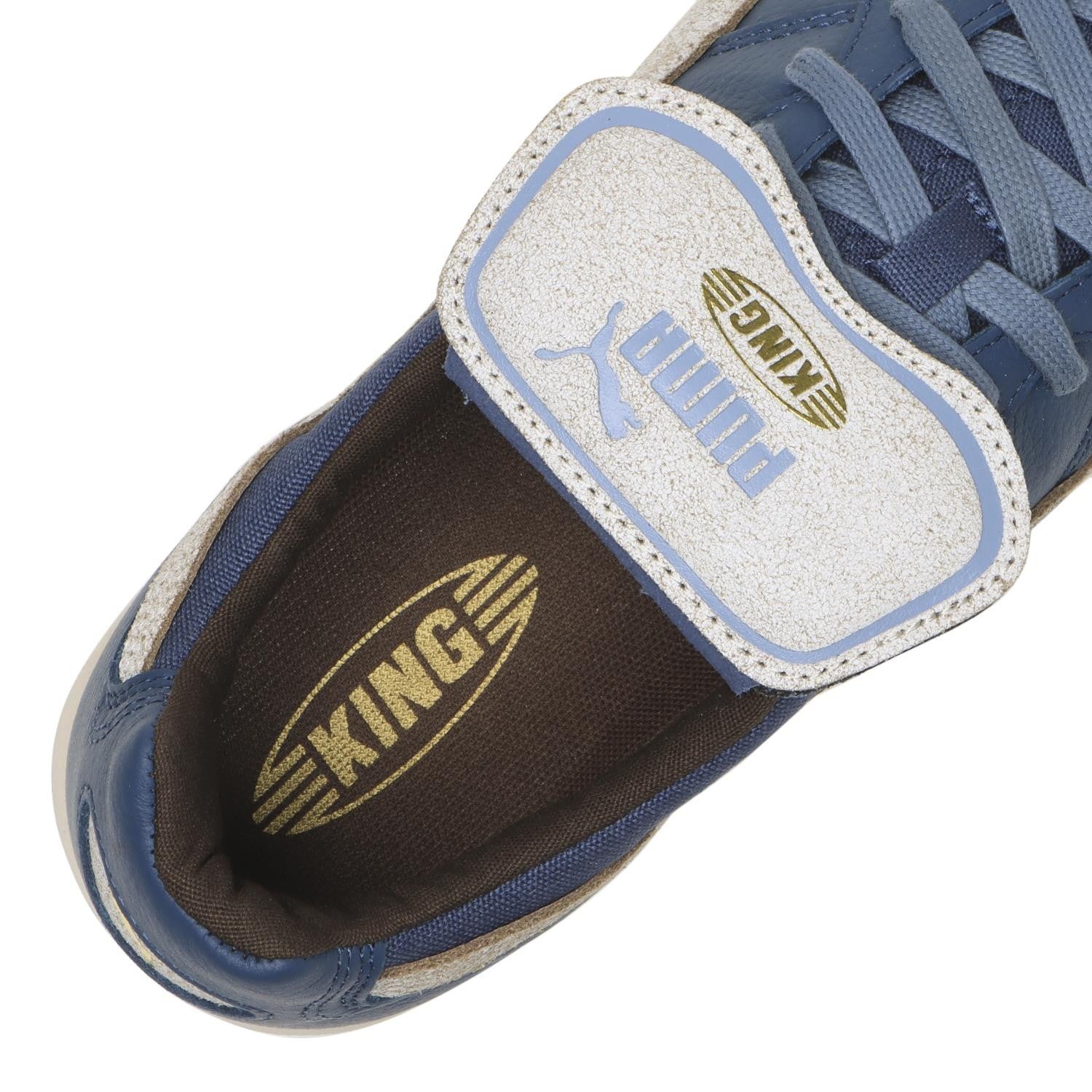 402582-02 Puma King Indoor Futbolito Dark Indigo Warm White (Men's)