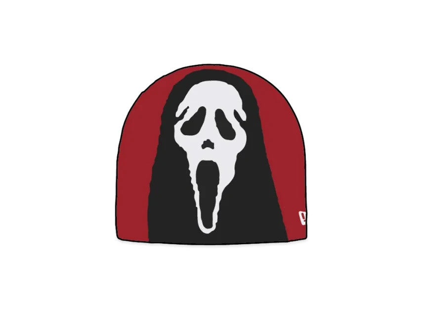 Supreme New Era Ghostface Beanie "Red"