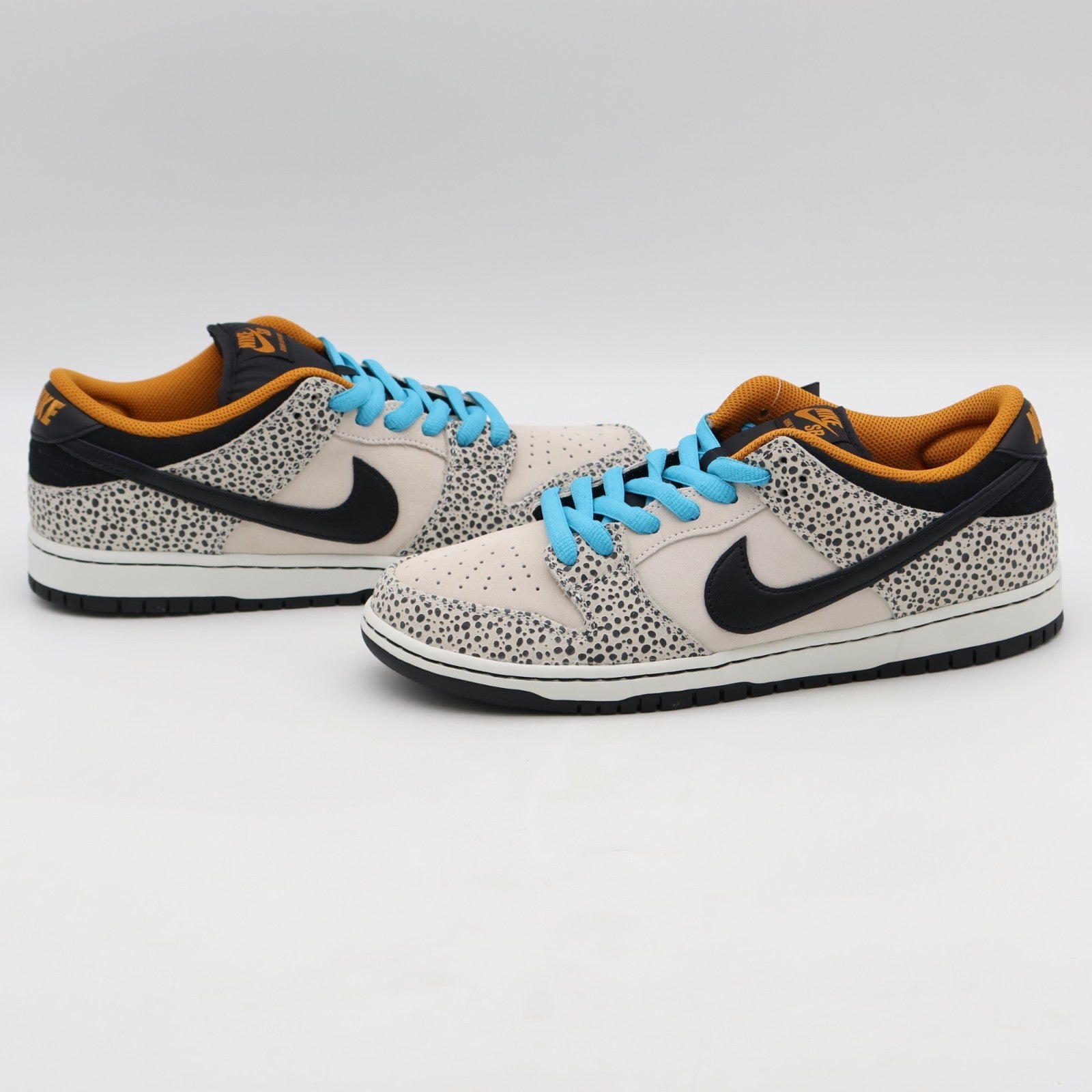 FZ1233-002 Nike SB Dunk Low Pro Electric Safari Phantom and Black (Men's)