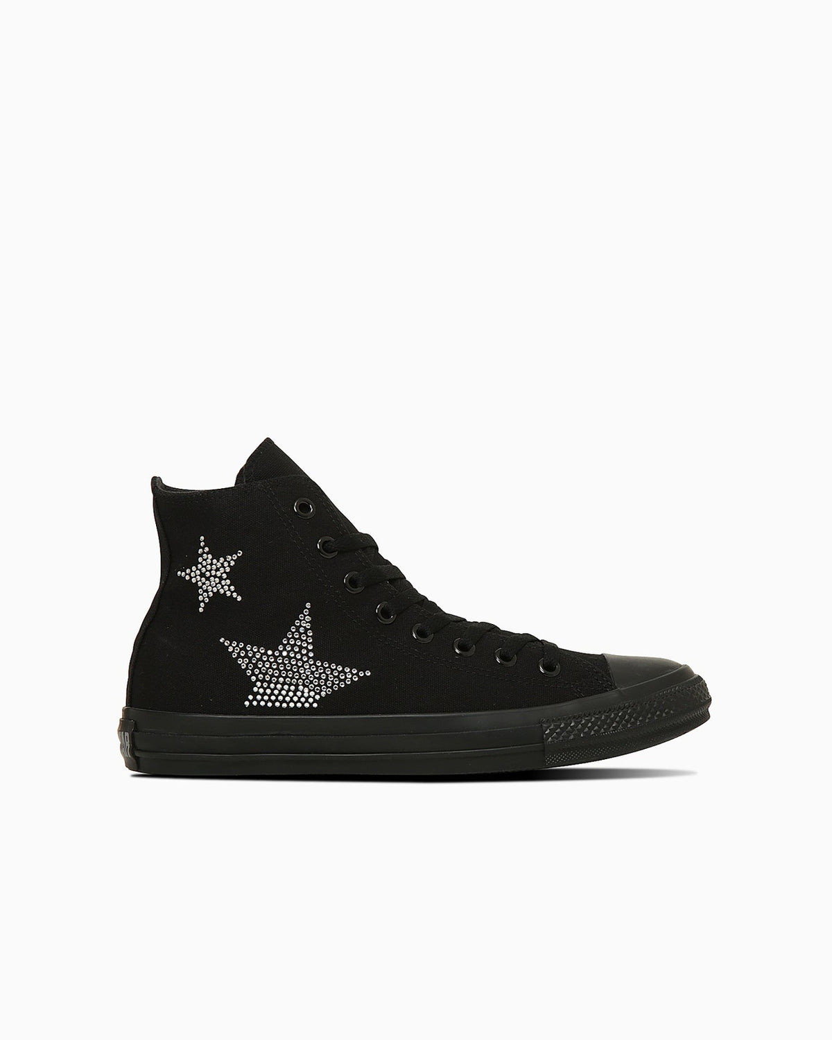 31314161 Converse All Star Rhinestone ST Hi Black Black (Men's)