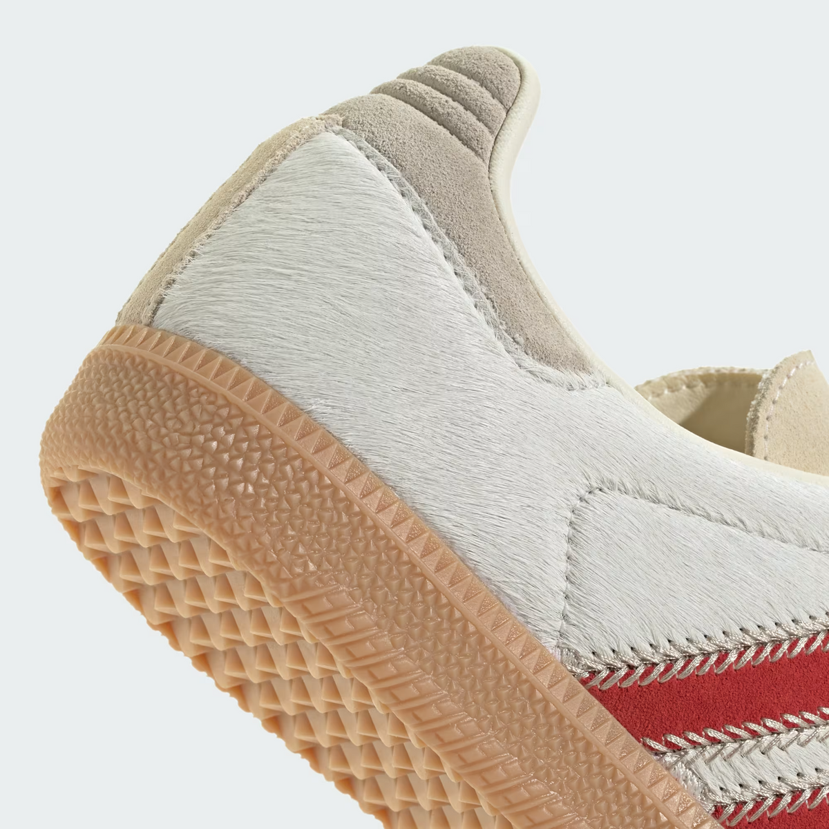 JS3935 adidas Originals Samba OG Wonder Beige Cream White Better Scarle (Women's