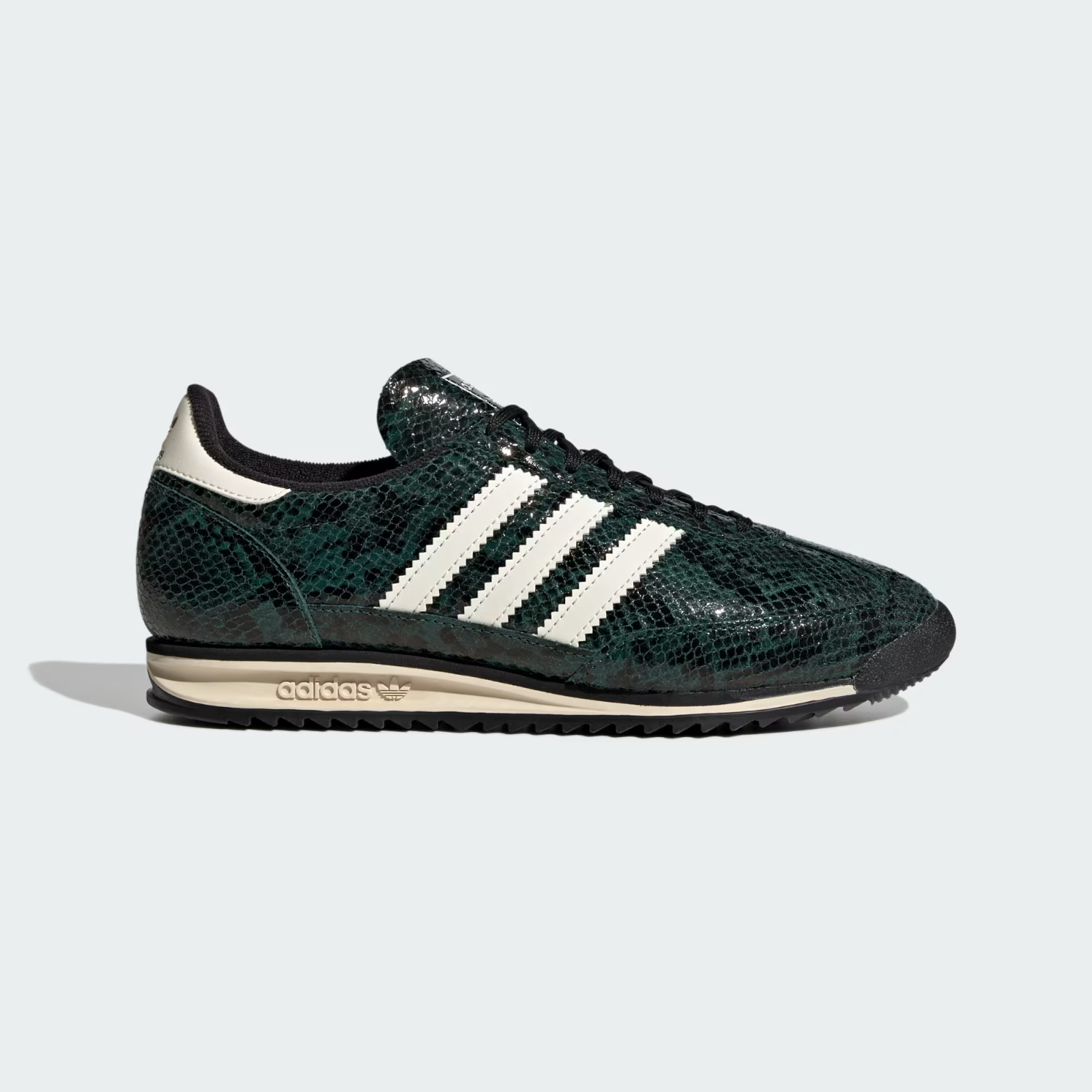 JS3982 adidas Originals SL72 OG Collegiate Green Core Black Cream White (Men's)