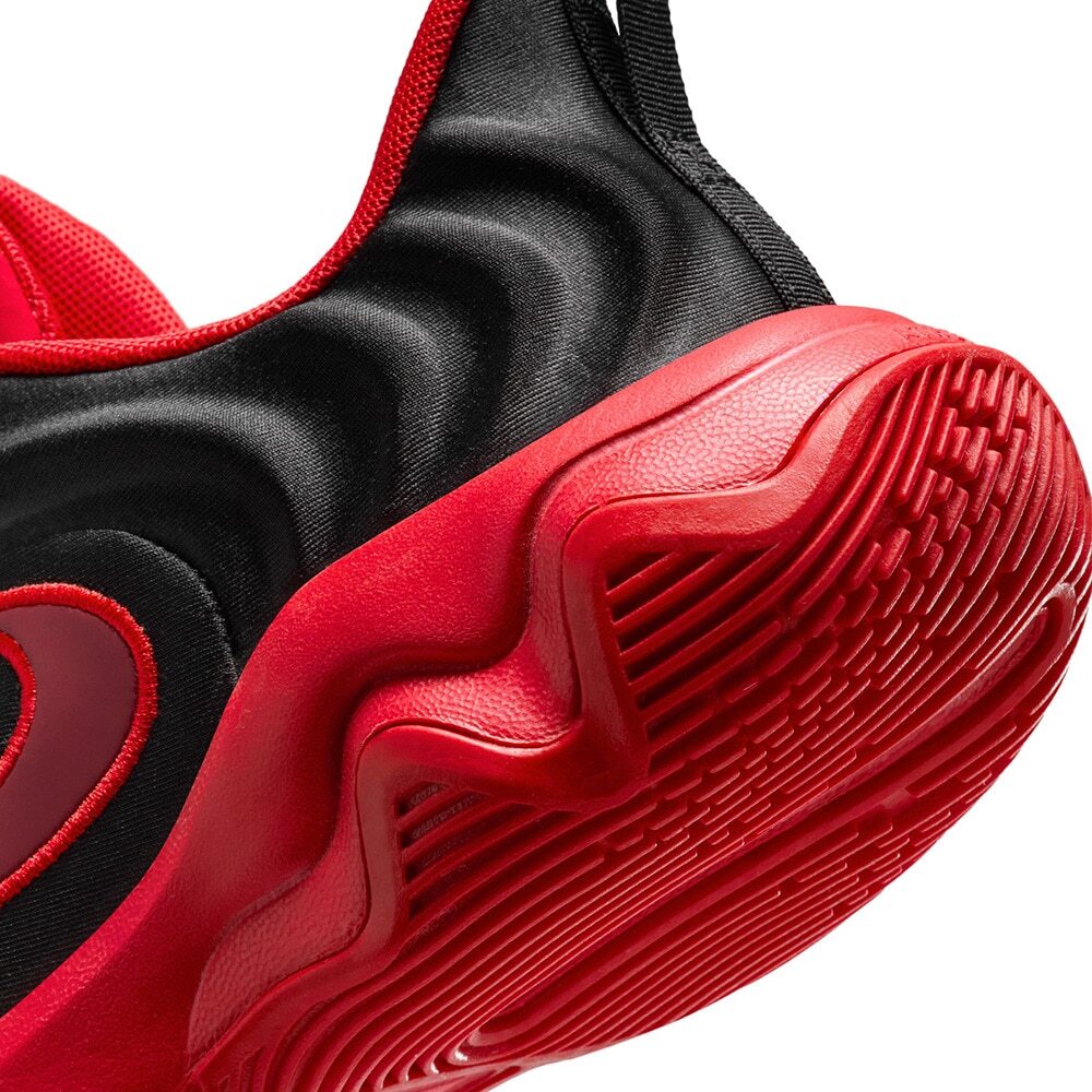 FZ6734-005 Nike GS Giannis Immortality 4 Black University Red Team Red