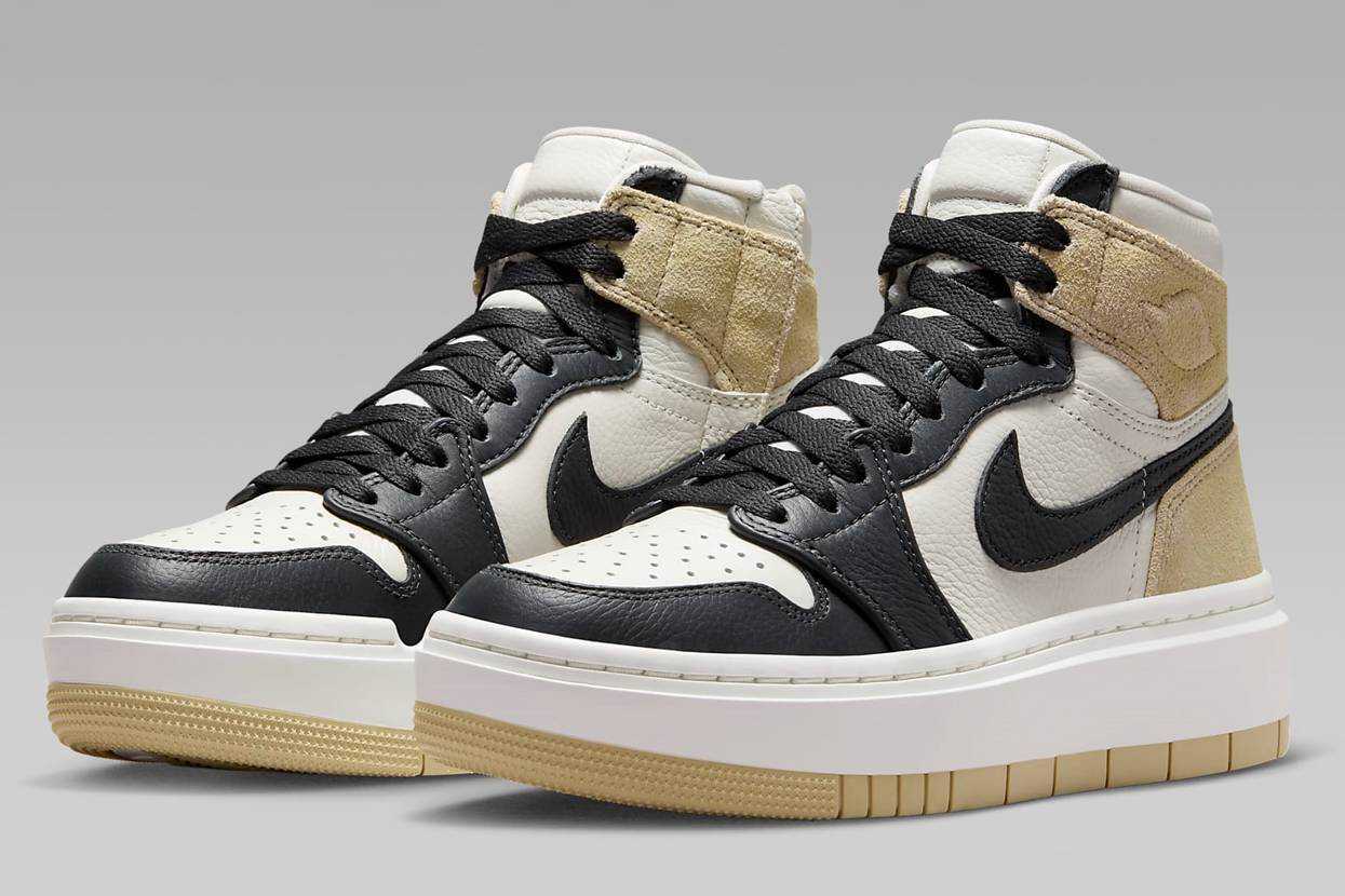 DN3253-700 Nike Air Jordan 1 High SE Elevate Team Gold (Women's)