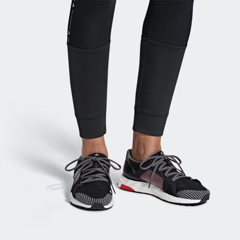 AQ0796 Stella McCartney Ã adidas Ultra Boost "Core Black/Smoked Pink" (Women's)