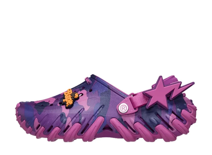 819112 BATHING APE x Crocs Echo RO Clog "Grapeberry" (Men's)