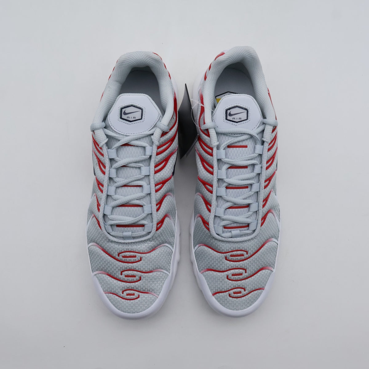 DM0032-034 Nike Air Max Plus Pure Platinum University Red (Men's)
