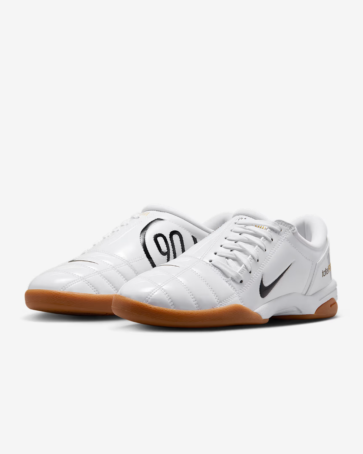 IB5666-100 Nike Total 90 3 White Metallic Gold Black (Women's)