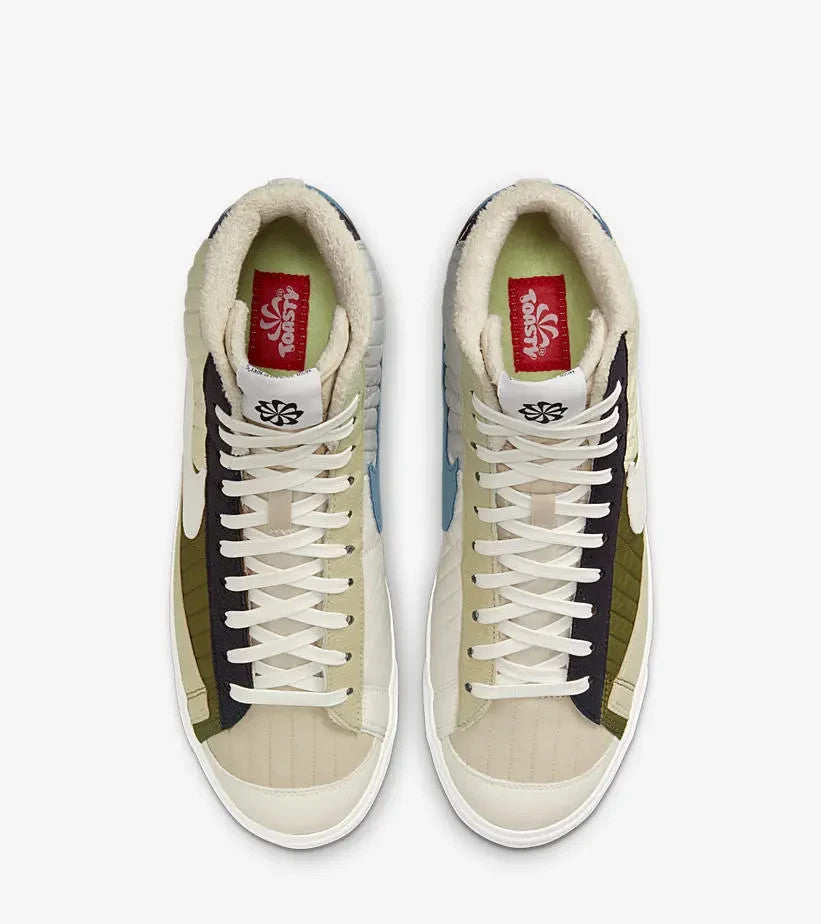 DD8024-200 Nike Blazer Mid '77 LX 'Patchwork Quilt' "Sail/Brown Kelp" (Men's)