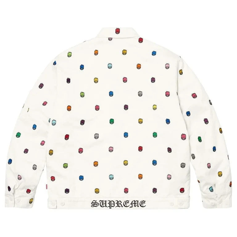 Supreme x Spitfire Work Jacket White