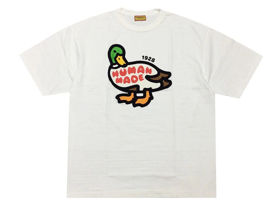 HUMAN MADE Stores Exclusive Animal Graphic T-Shirt 1928 Duck White