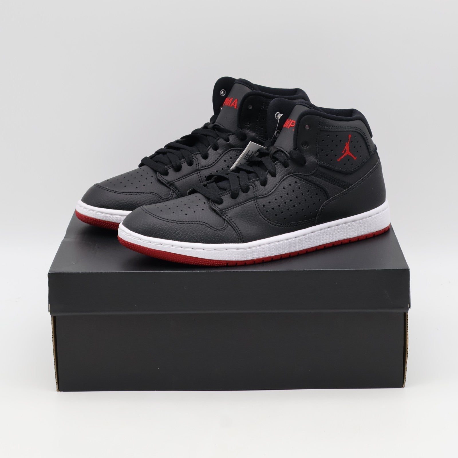 AR3762-001 Nike Air Jordan Access Black Gym Red (Men's)