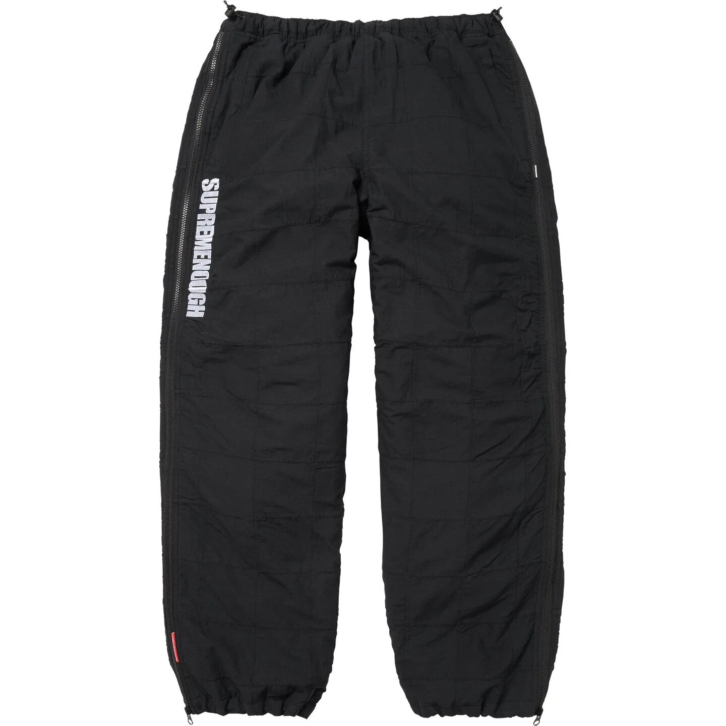 Supreme GOODENOUGH Patchwork Full Zip Track Pant Black