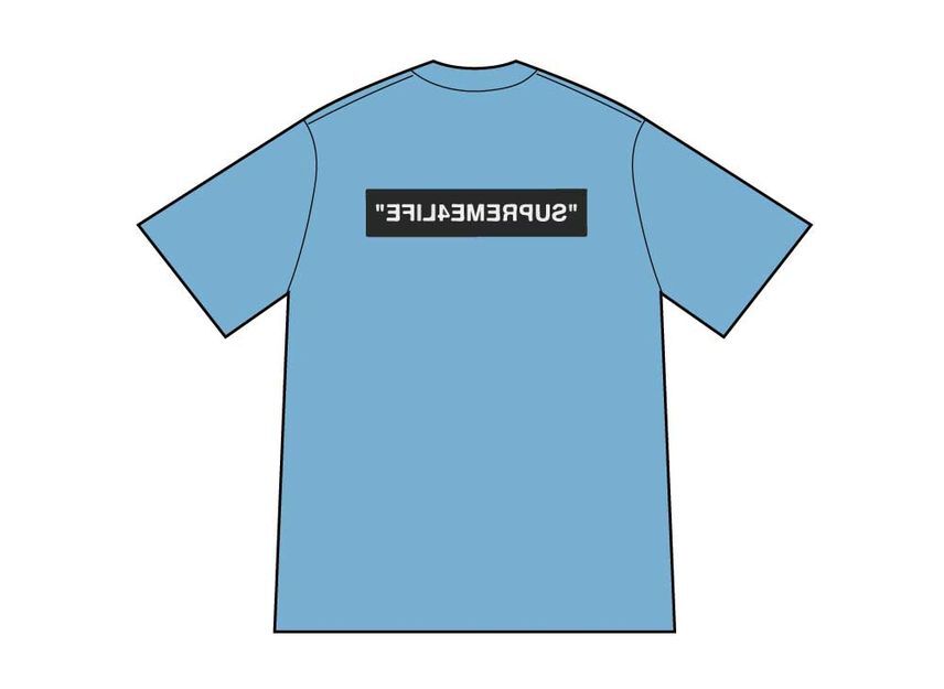 Supreme 4 Life Tee Bright Blue