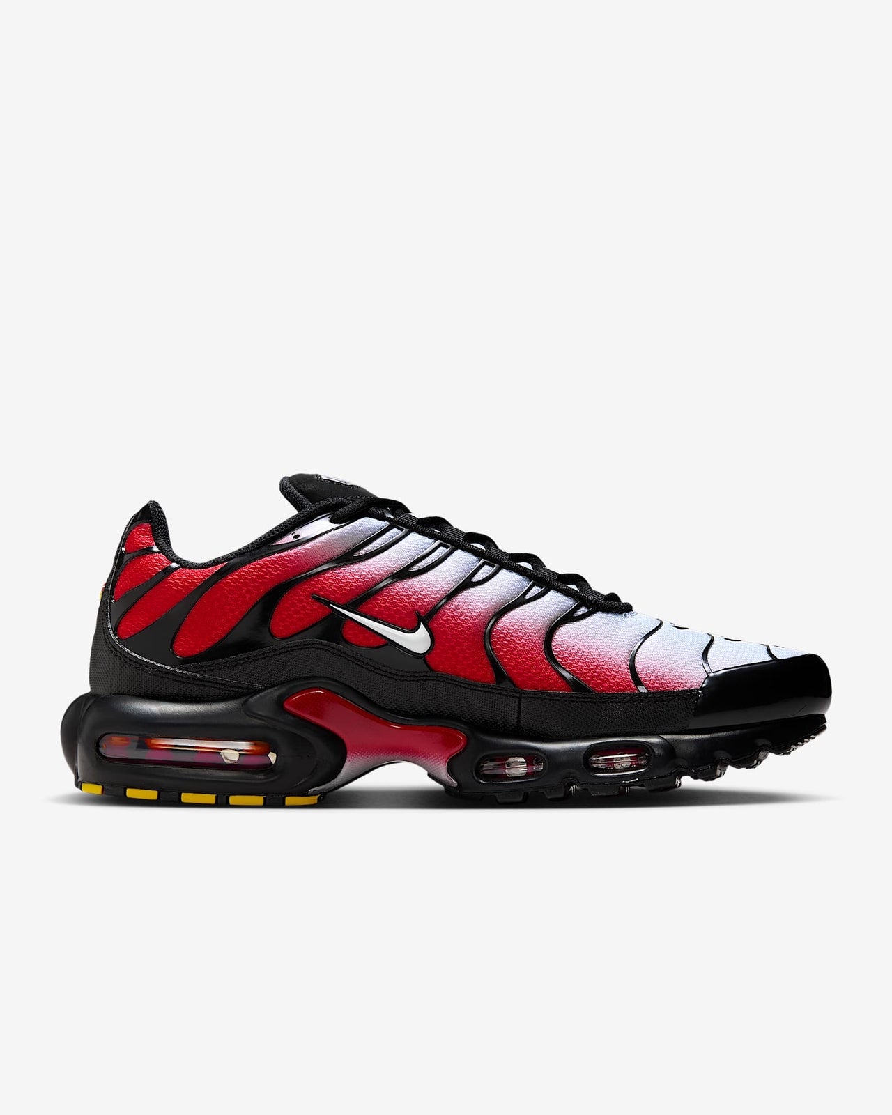 DM0032-017 Nike Air Max Plus Pure Platinum University Red Black White (Men's)