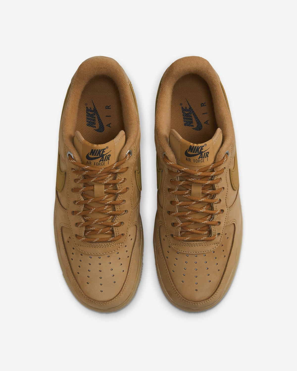 FZ7372-200 Nike Women's Air Force 1 '07 WB Flax Wheat Gum (Women's)