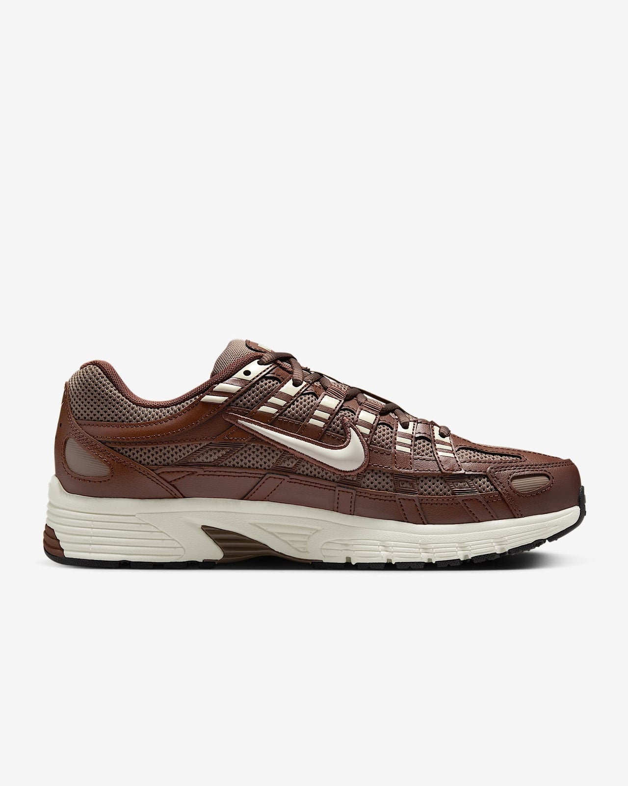BV1021-200 Nike P-6000 Fauna Brown Mink Brown Black Soft Pearl (Women's)