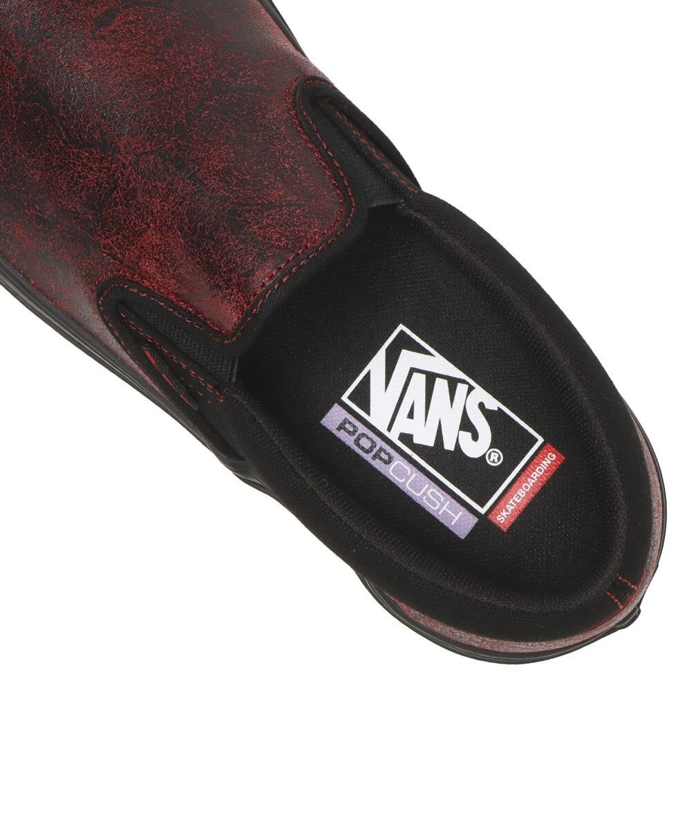 VN0A5FCAY25 Vans Skate Slip-On "Red/Black" (Men's)