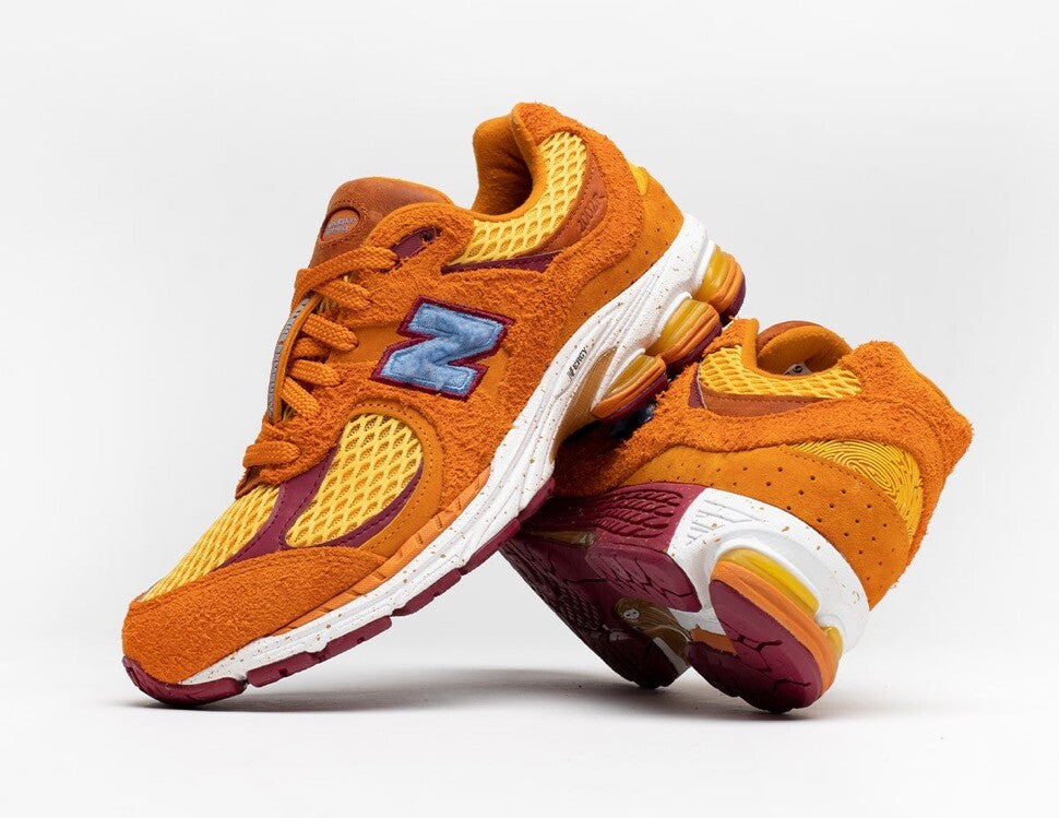 ML2002R1 Salehe Bembury Ã New Balance 2002R Desert Gold Orange Red