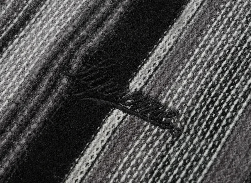 Supreme Multi Stripe Polo Sweater "Black"