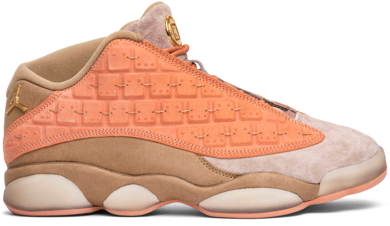 AT3102-200 CLOT Ã Nike Air Jordan 13 Retro Low "Sepia Stone" (Men's)