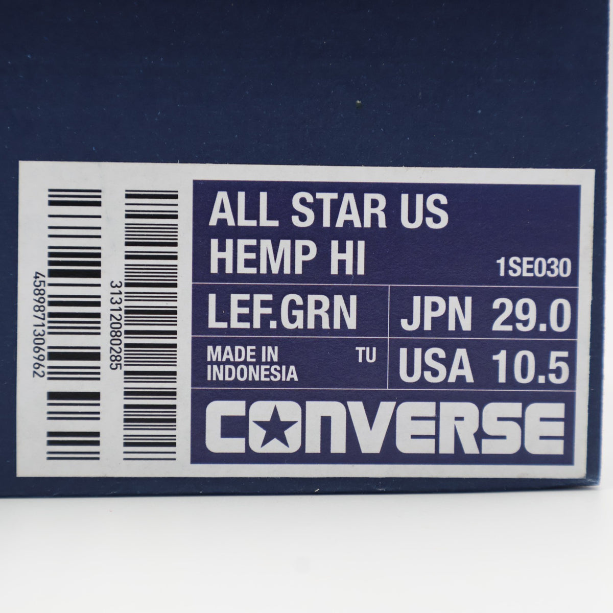 31312080 Converse All Star US Hemp Hi Leaf Green (Men's)