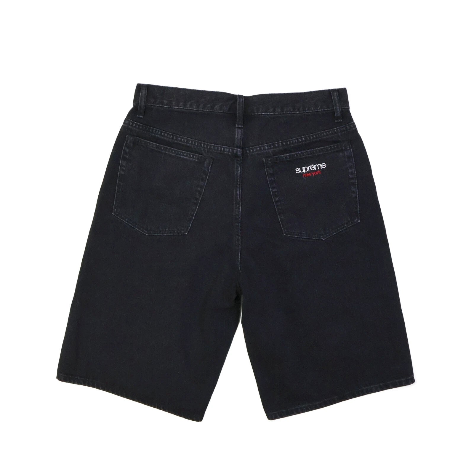 Supreme Baggy Denim Short Black