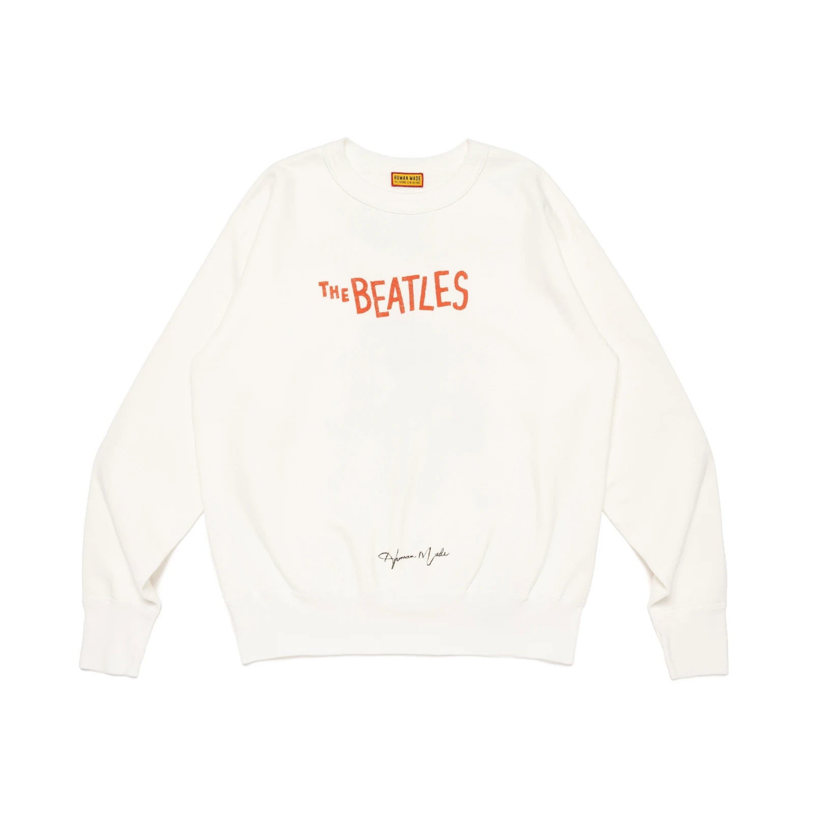HUMAN MADE The Beatles Tsuriami Sweatshirt White