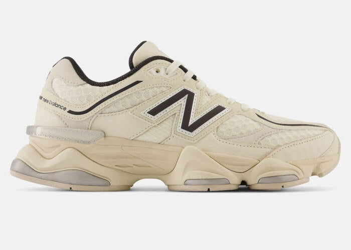 U9060DUA New Balance 9060 Turtledove Black Silver Metallic Ivory White (Men's)