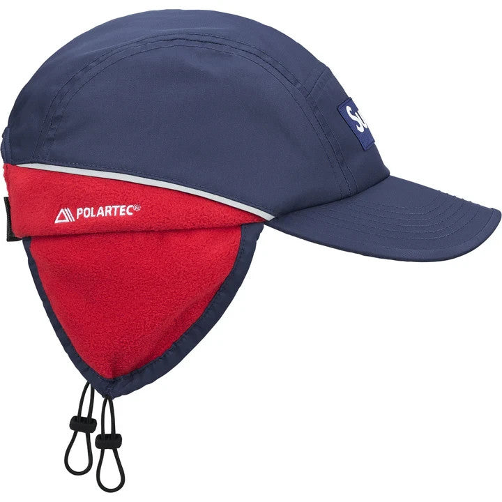 Supreme Polartec Lined Packable Earflap Camp Cap Navy