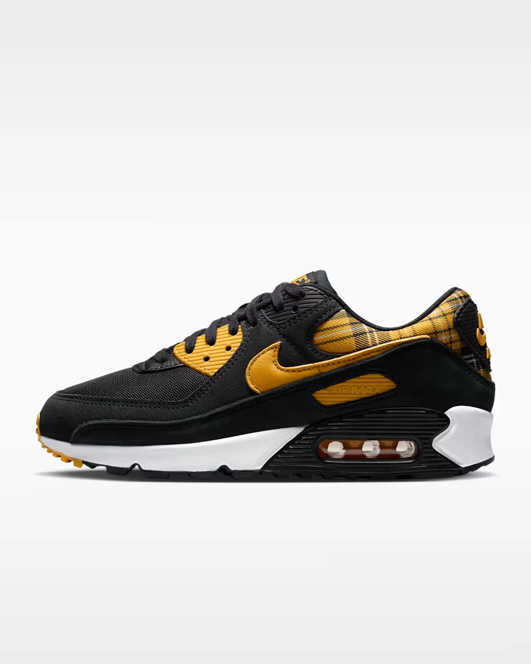 IR5598-001 Nike Air Max 90 "Yellow Plaid" (Women's)