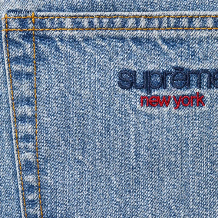 Supreme Baggy Jean (25FW) Washed Indigo