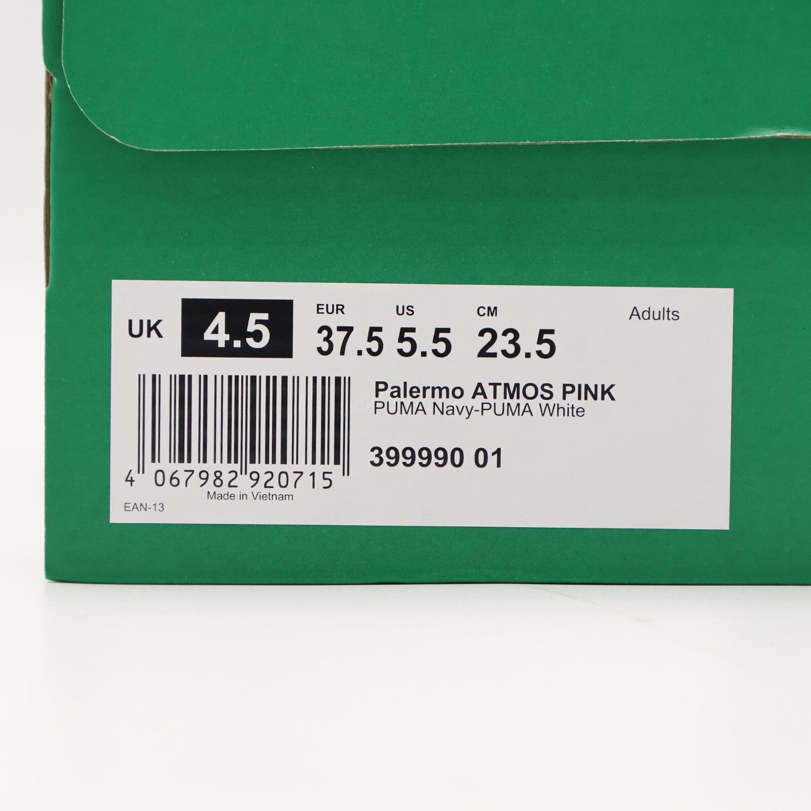 399990-01 atmos pink Puma Palermo Denim Puma Navy Puma White (Men's)