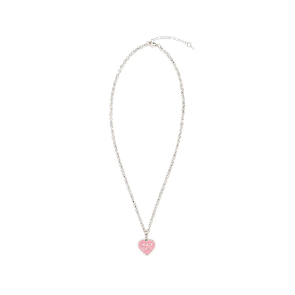 HUMAN MADE Heart Necklace Pink HM29GD157
