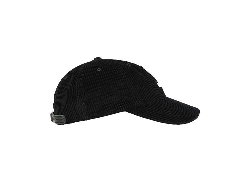 Supreme Corduroy S Logo 6-Panel Black