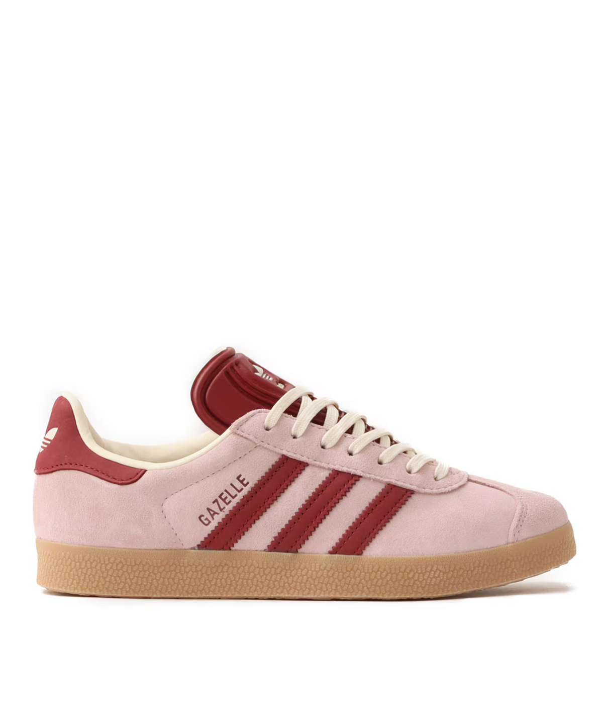 JS1388 adidas Originals  Gazelle Clear Pink Noble Maroon Cream White (Women's)