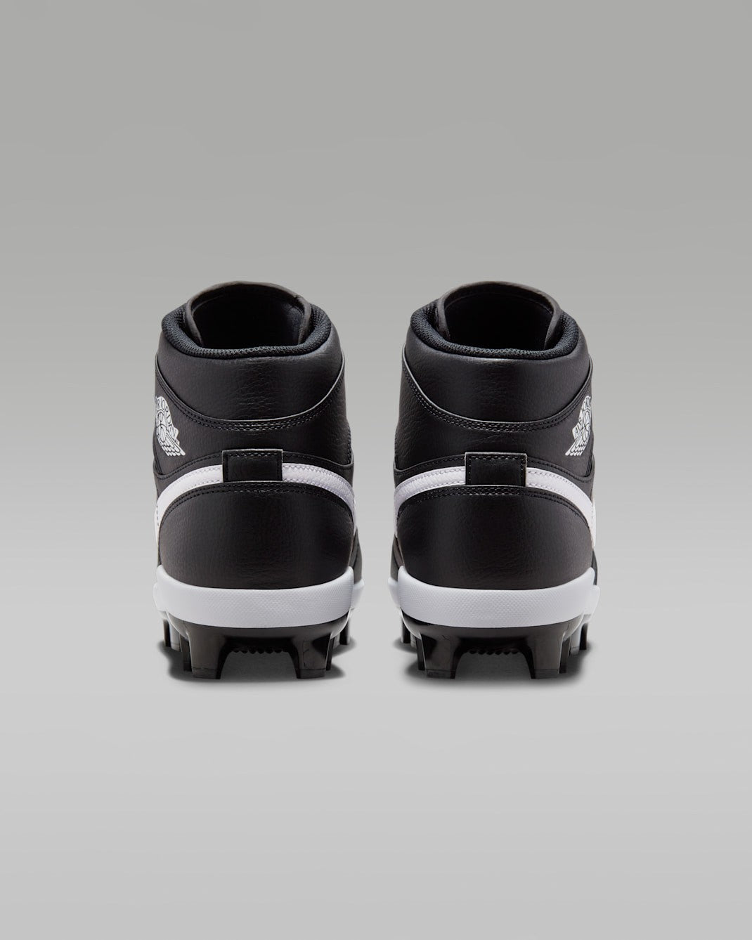 AV5354-011 Nike Air Jordan 1 Retro MCS Cleats Black White (Men's)