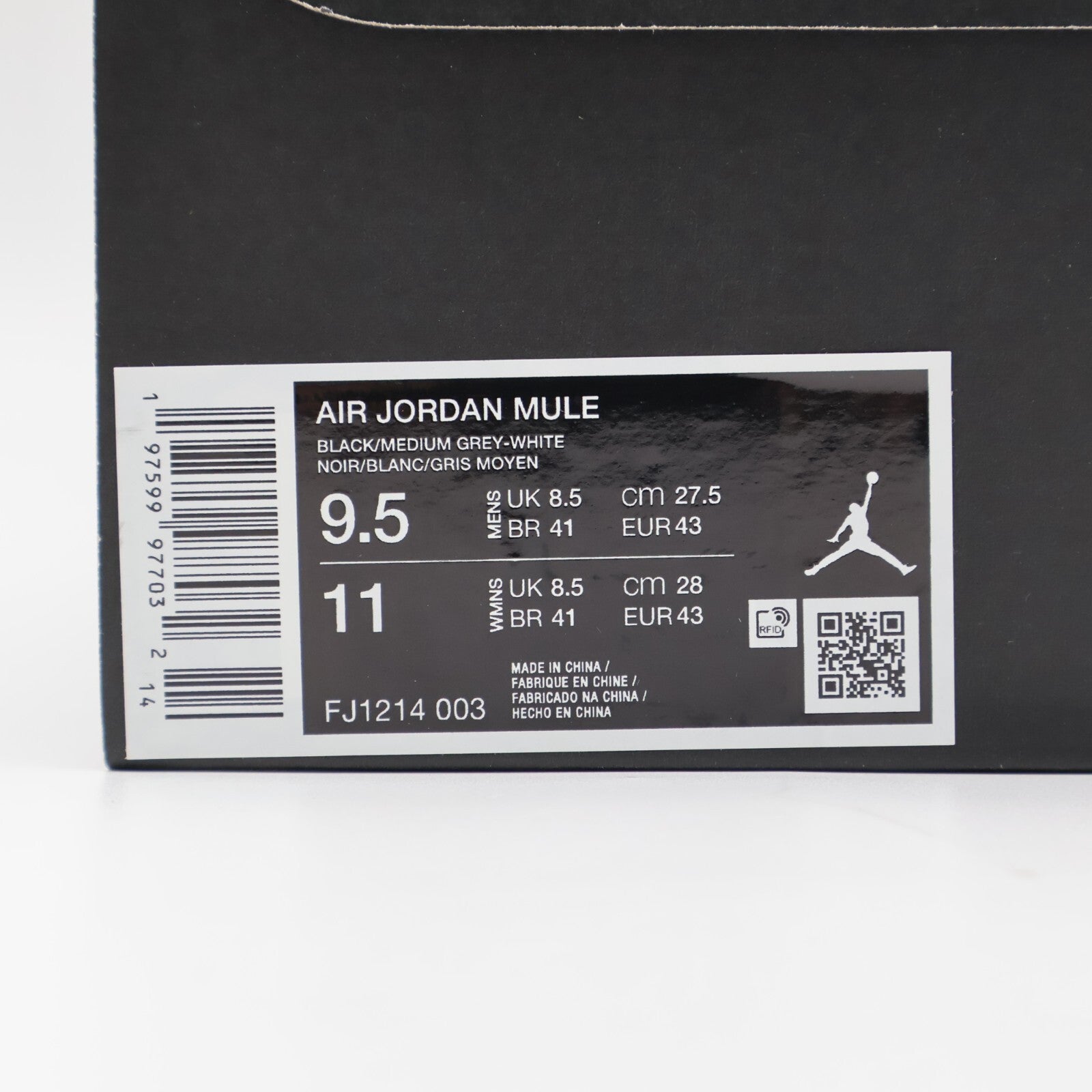 FJ1214-003 Nike Air Jordan 1 Mule Golf Shadow (Men's)