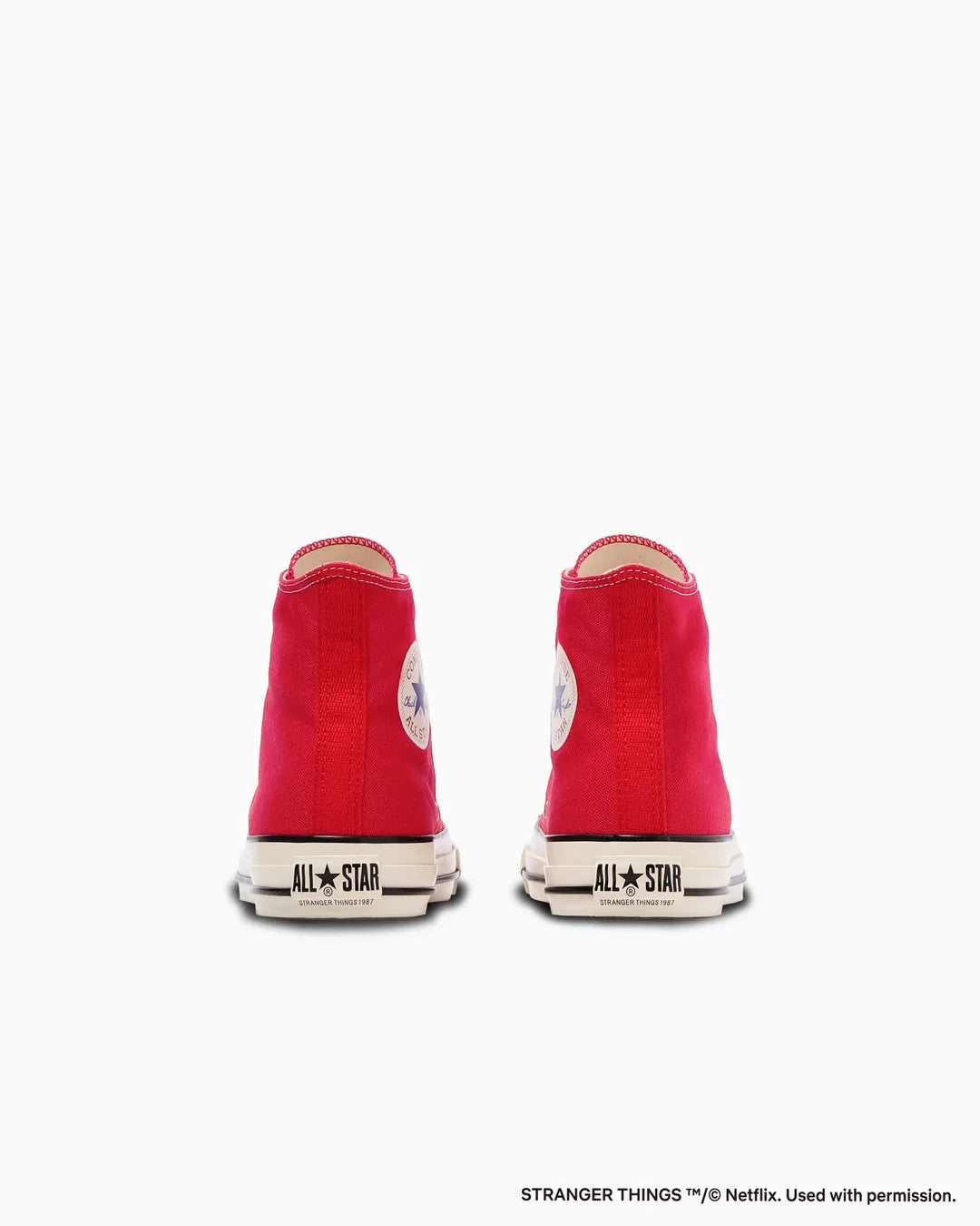 31316470 Stranger Things 5 Converse All Star Aged 87 CL Hi Red (Men's)