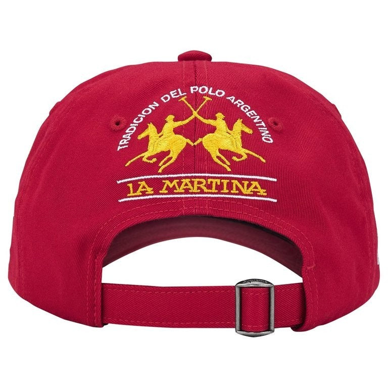 Supreme x La Martina 6-Panel Red