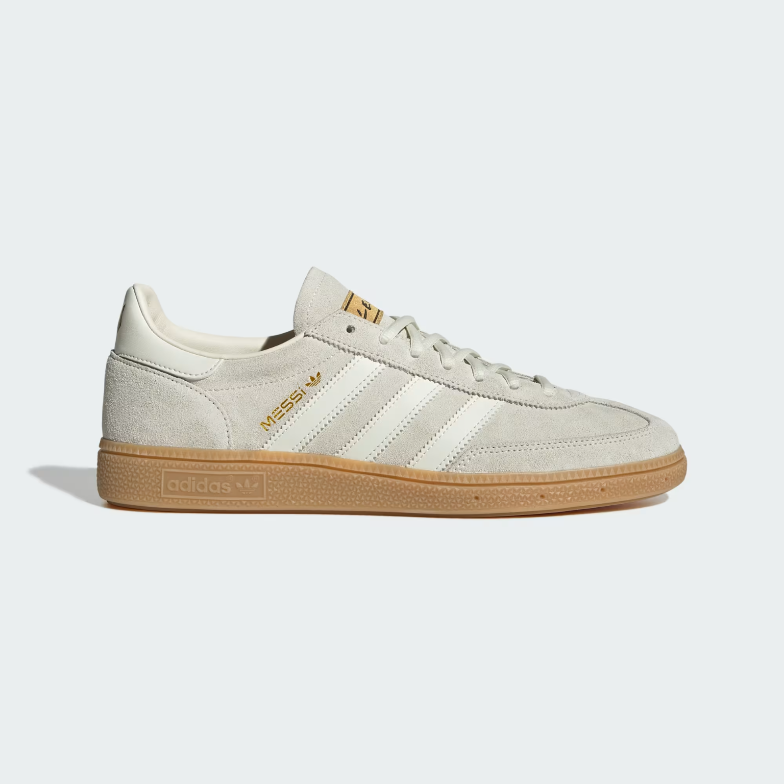 KI4549 Lionel Messi Ã adidas Handball Spezial "Ivory/Gold Metallic" (Men's)