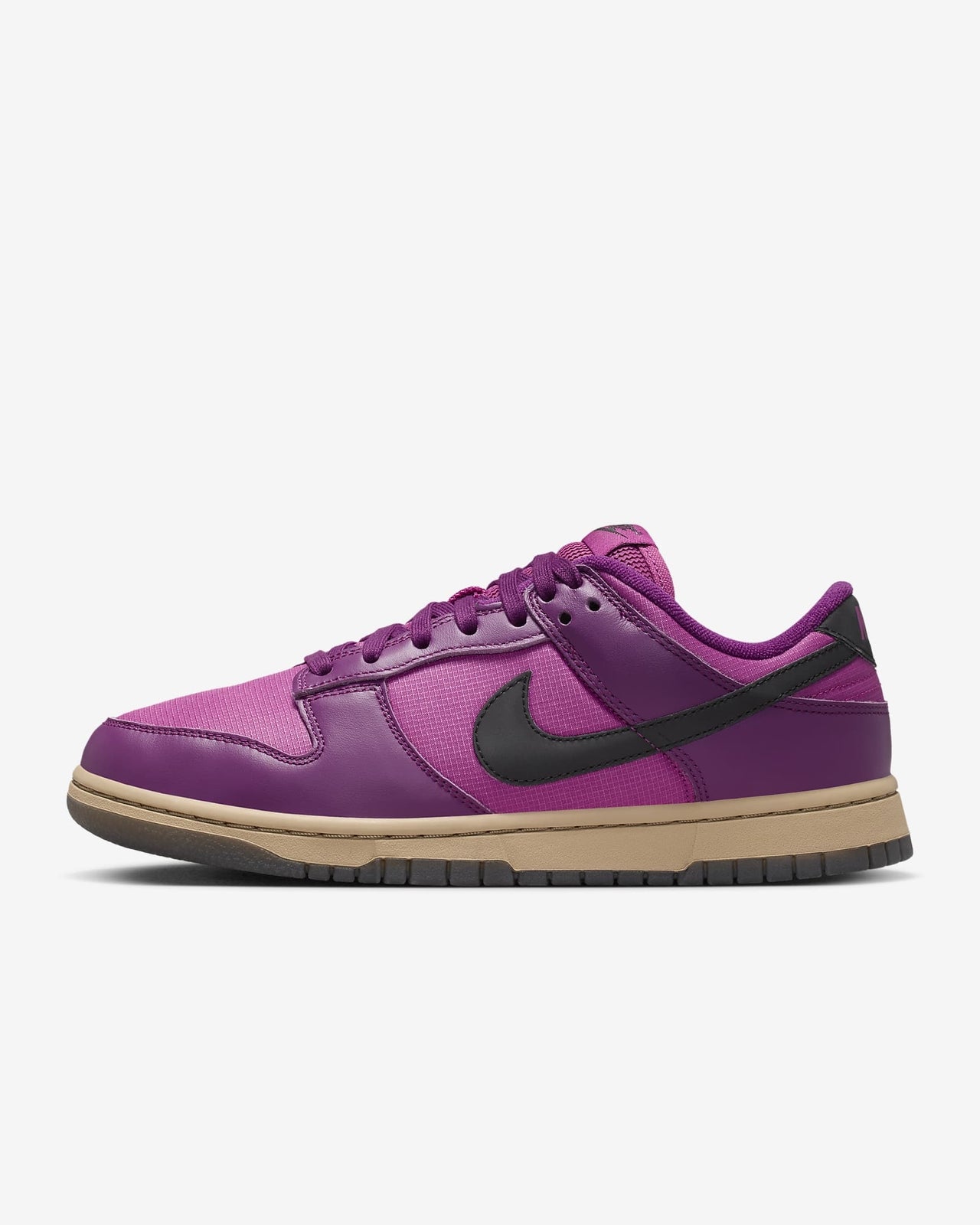 FZ2552-500 Nike Dunk Low Viotech Hot Fuchsia Khaki Black (Women's)