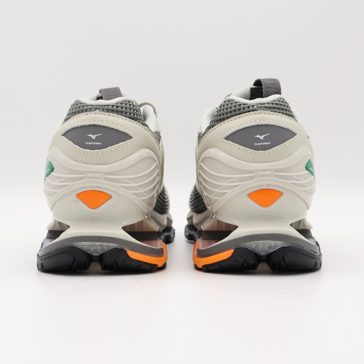 D1GD242701 Graphpaper Mizuno Wave Prophecy LS Gray Light Gray Orange (Men's)
