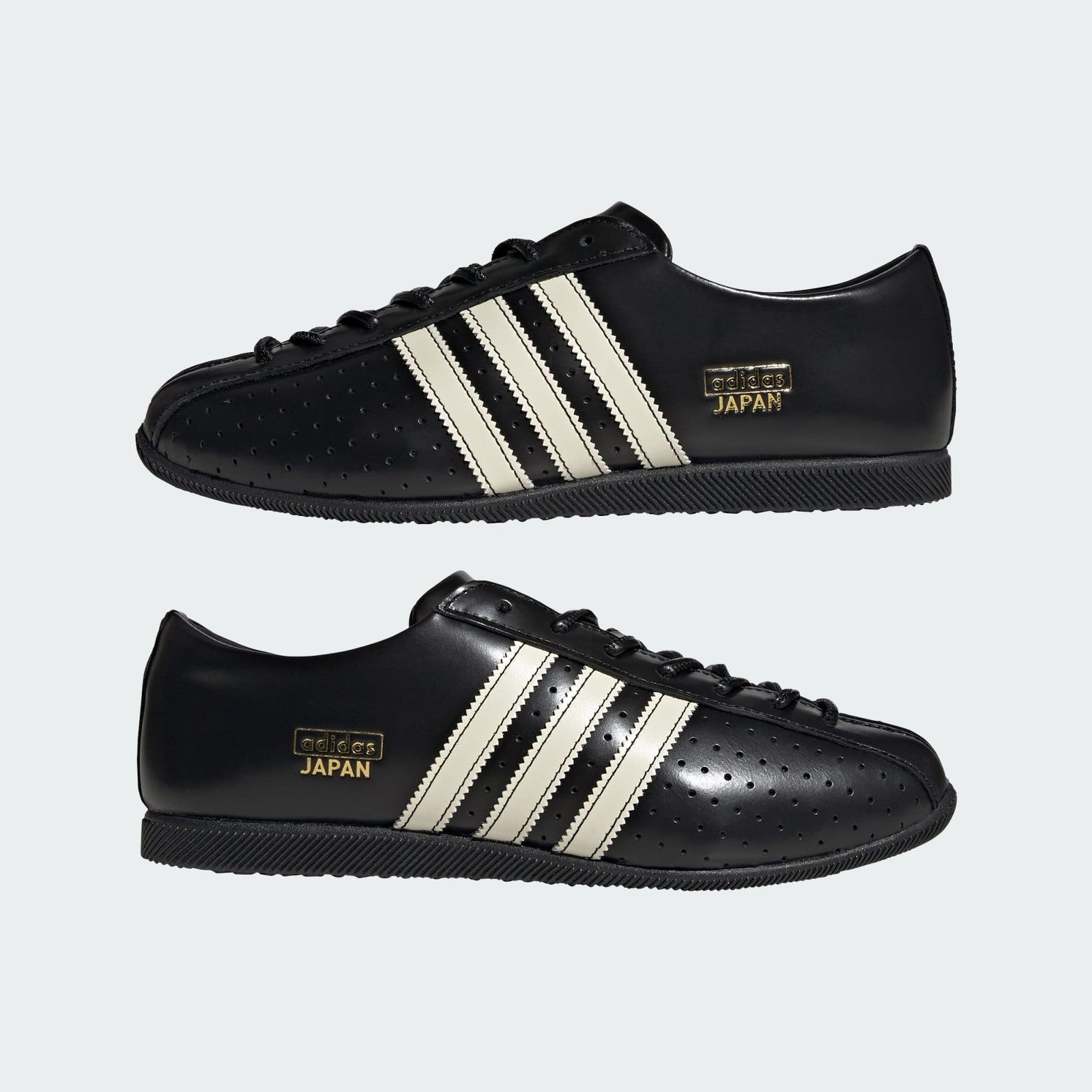 KJ5160 adidas Japan Lux "Core Black/Cream White" (Men's)