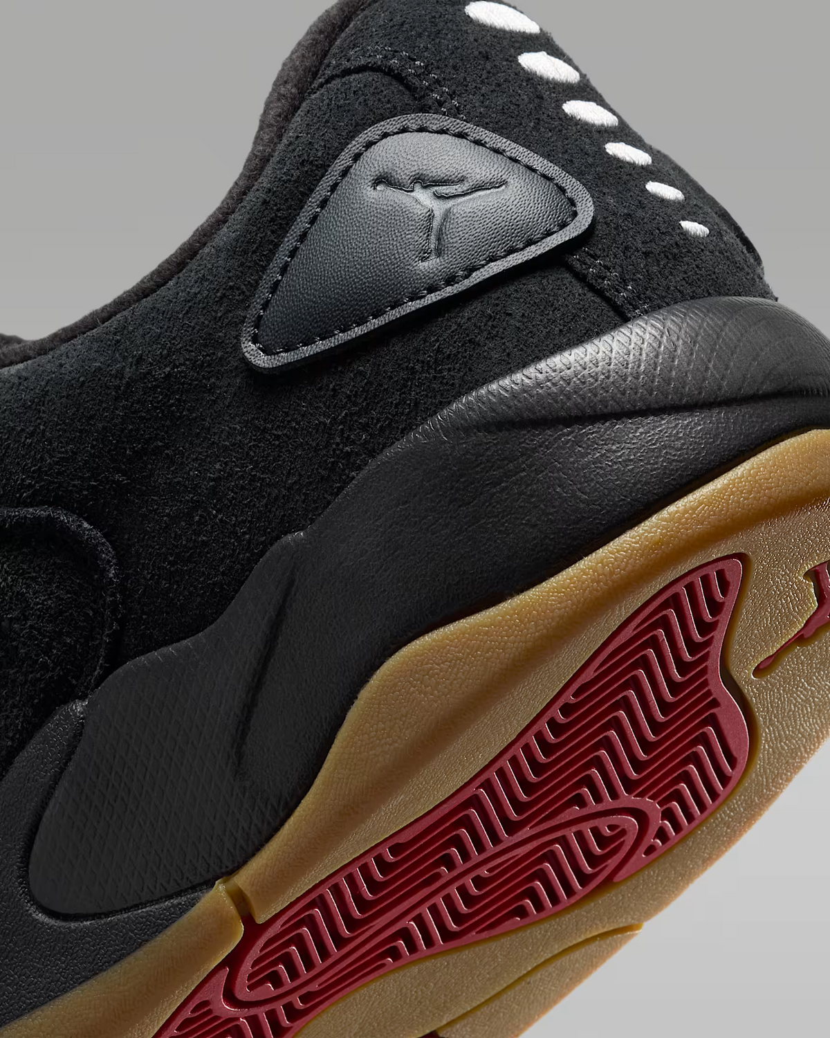 IB3731-001 Nike Jordan Session Black Gum Light Brown White Varsity Red (Men's)