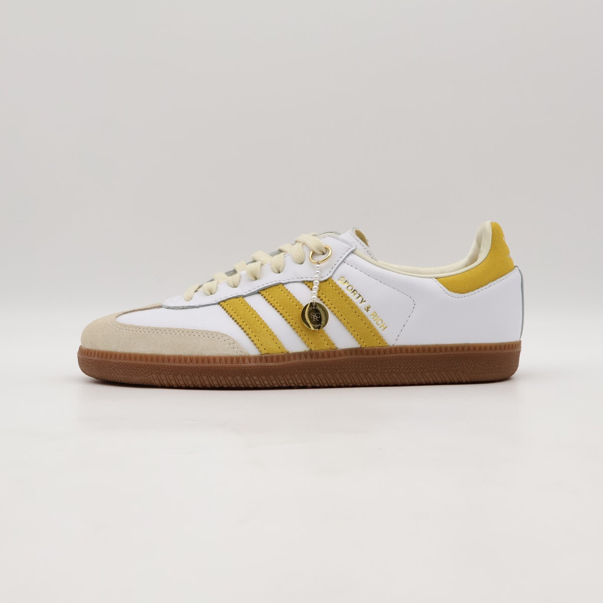 IF5661 Sporty & Rich adidas Originals Samba OG White Bold Gold Cream (Men's)