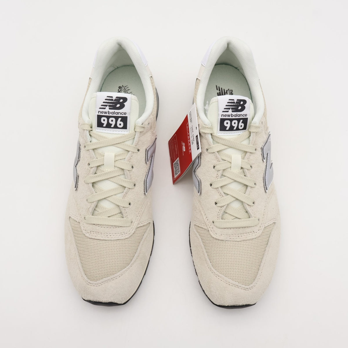 CM996CL2 New Balance 996V2 Timber Wolf Silver Metallic Angora (Men's)