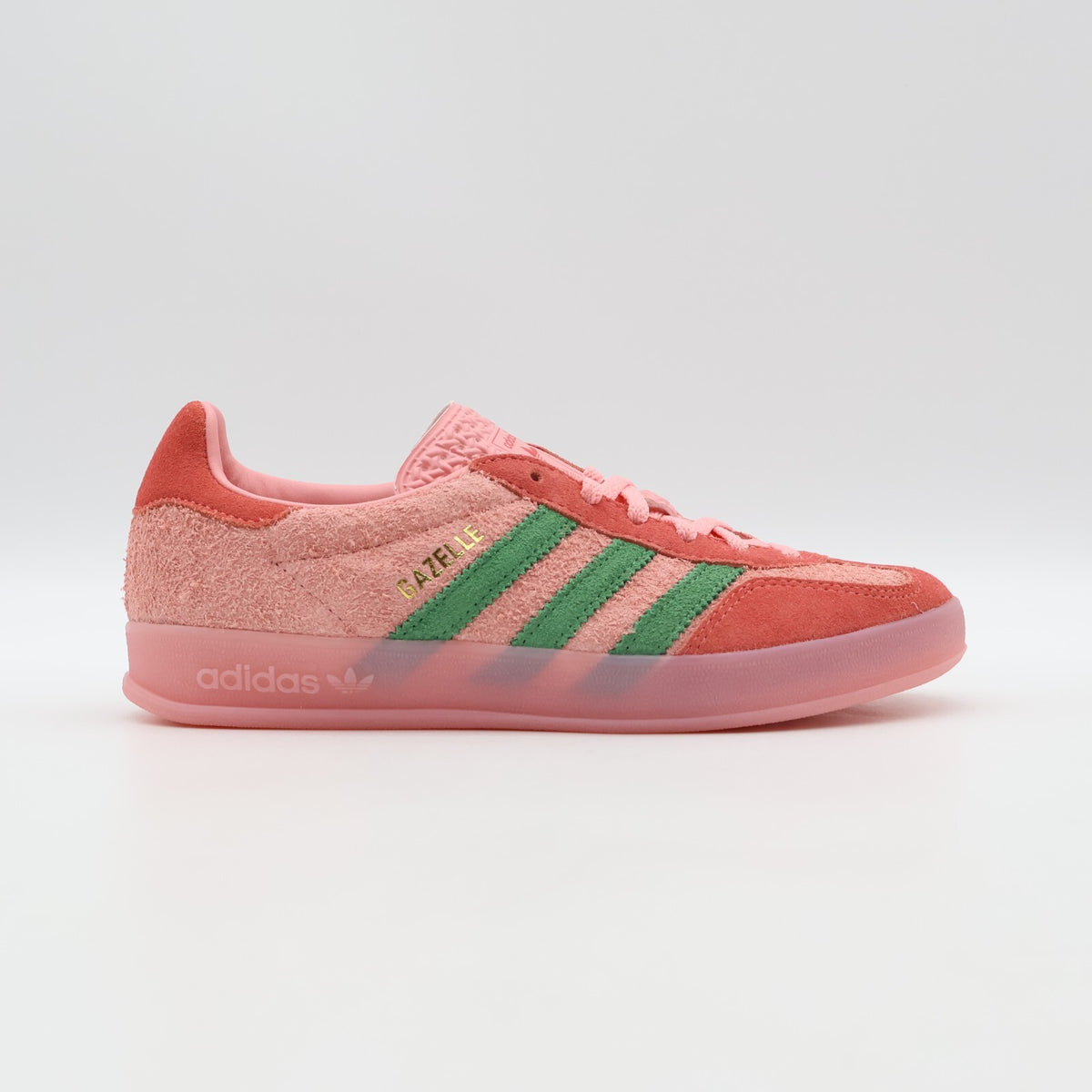 IG6782 adidas Originals Gazelle Indoor Semi Pink Spark Preloved Green (Women's)